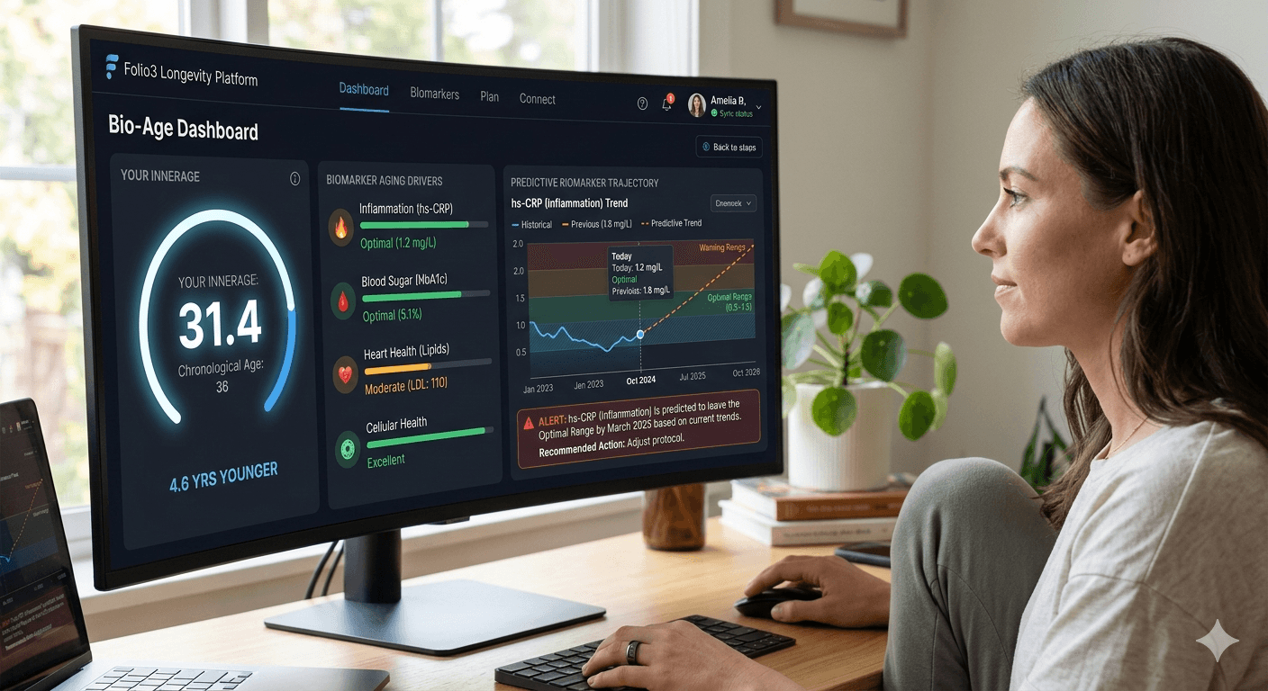 AI powered health logetivity platform